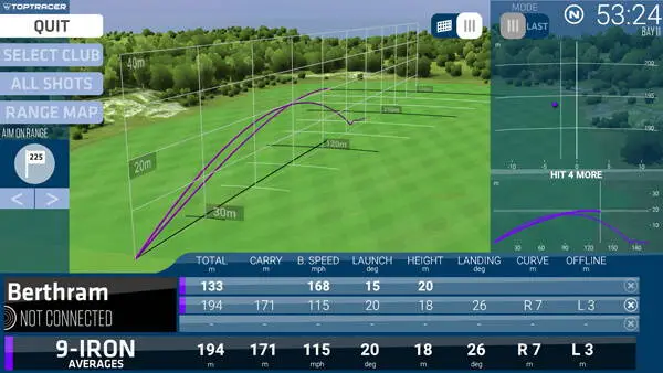 Toptracer What’s in My Bag screen