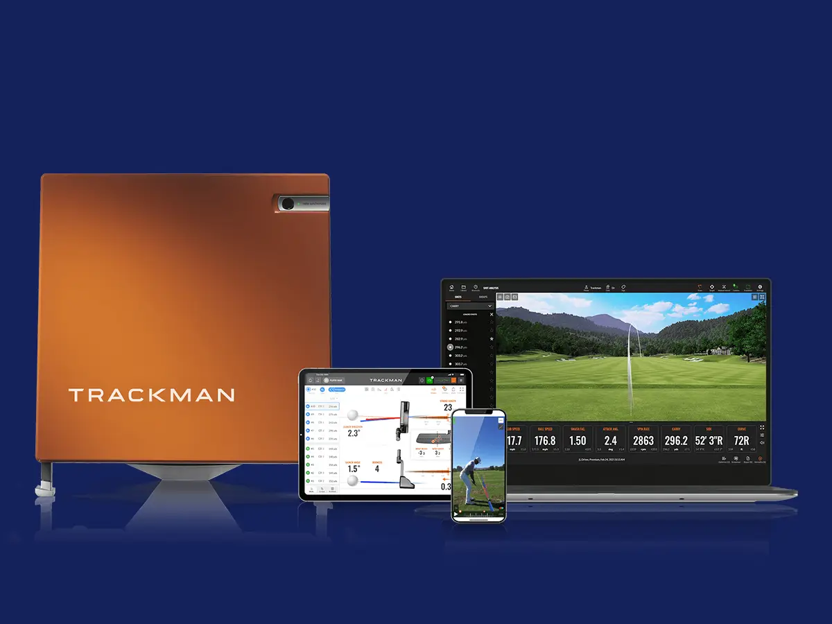 TrackMan launch monitor and software